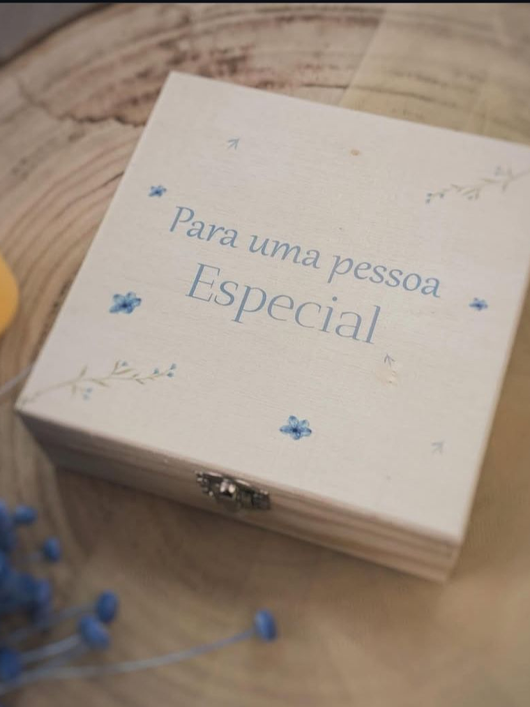 Caixa personalizada com passarinho 3