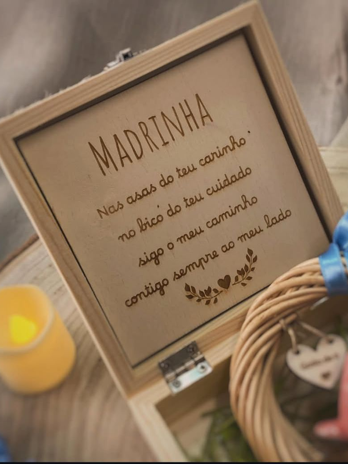 Caixa personalizada com passarinho 4