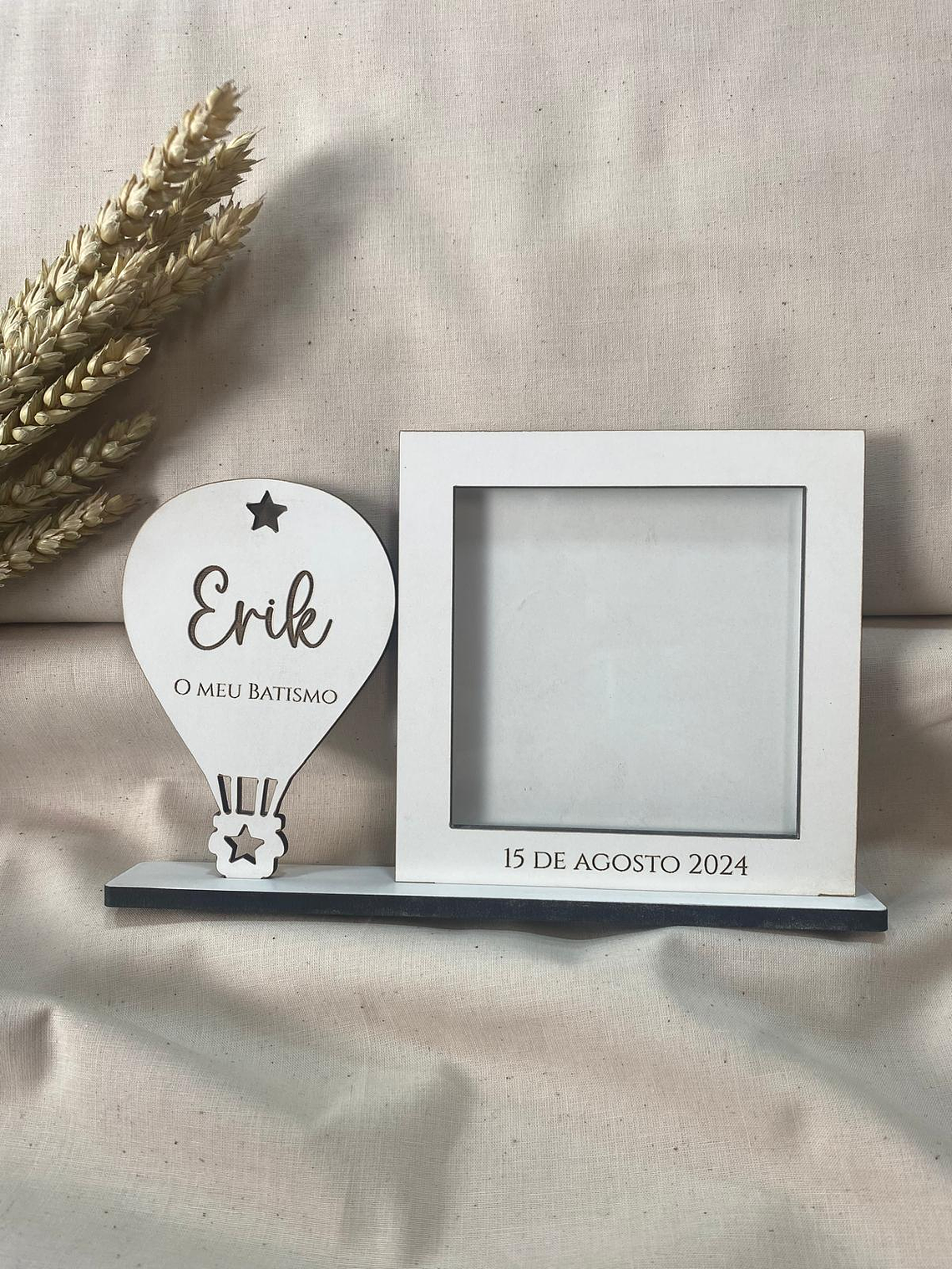 Porta retrato personalizado com balão  1