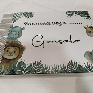 Álbuns com tema da selva 