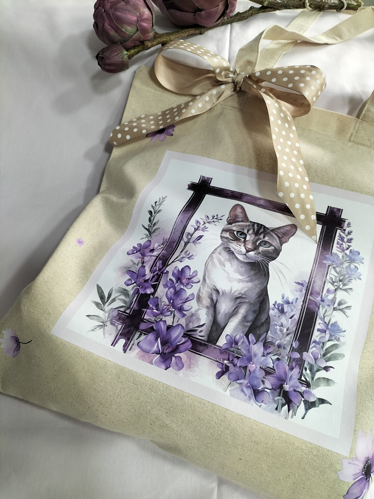 saco estampado com gatinho  1