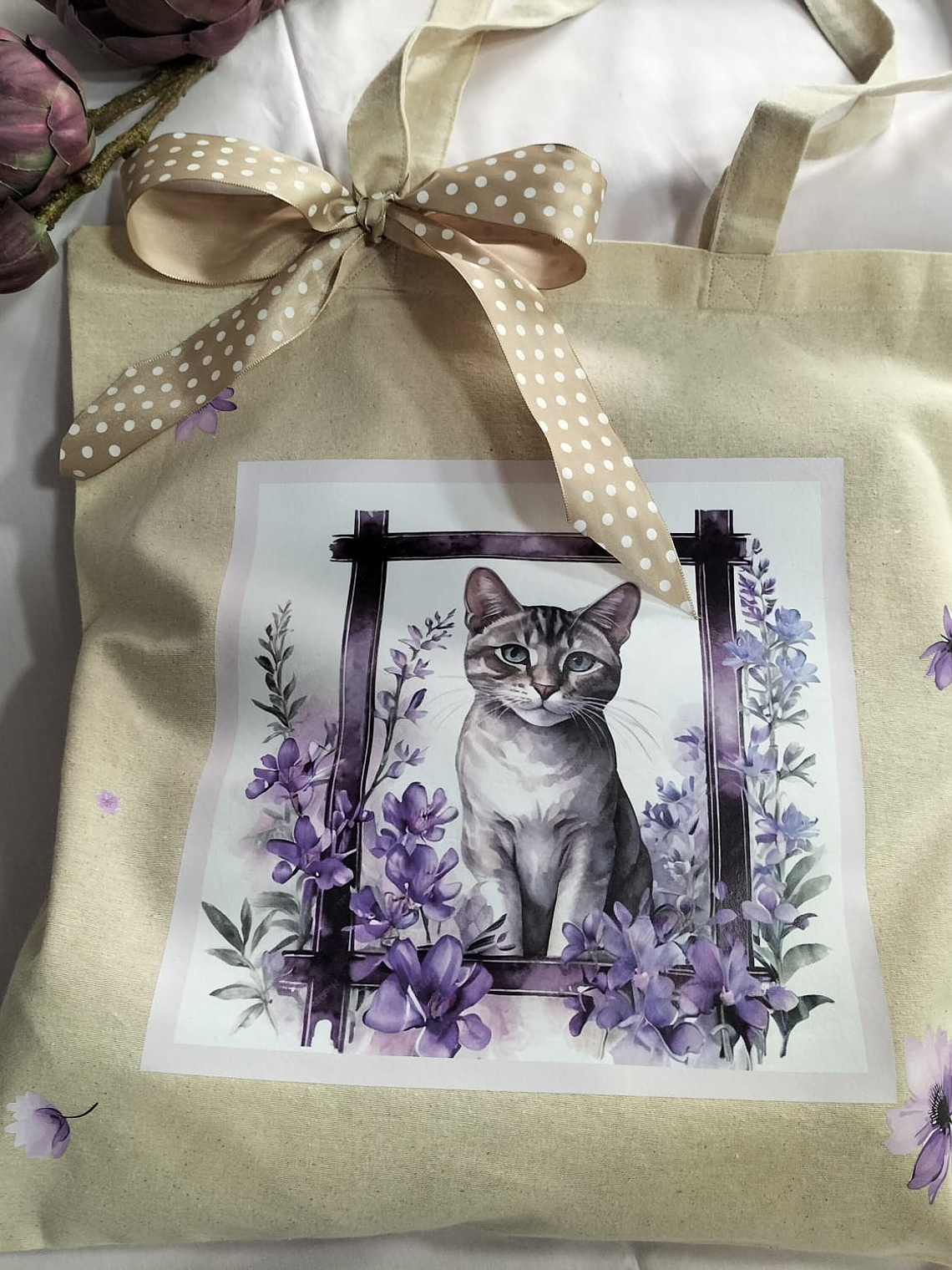 saco estampado com gatinho  2