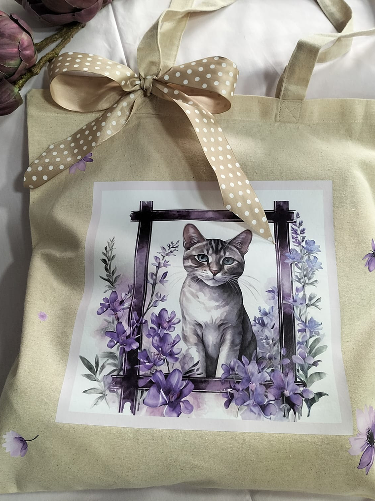 saco estampado com gatinho  2