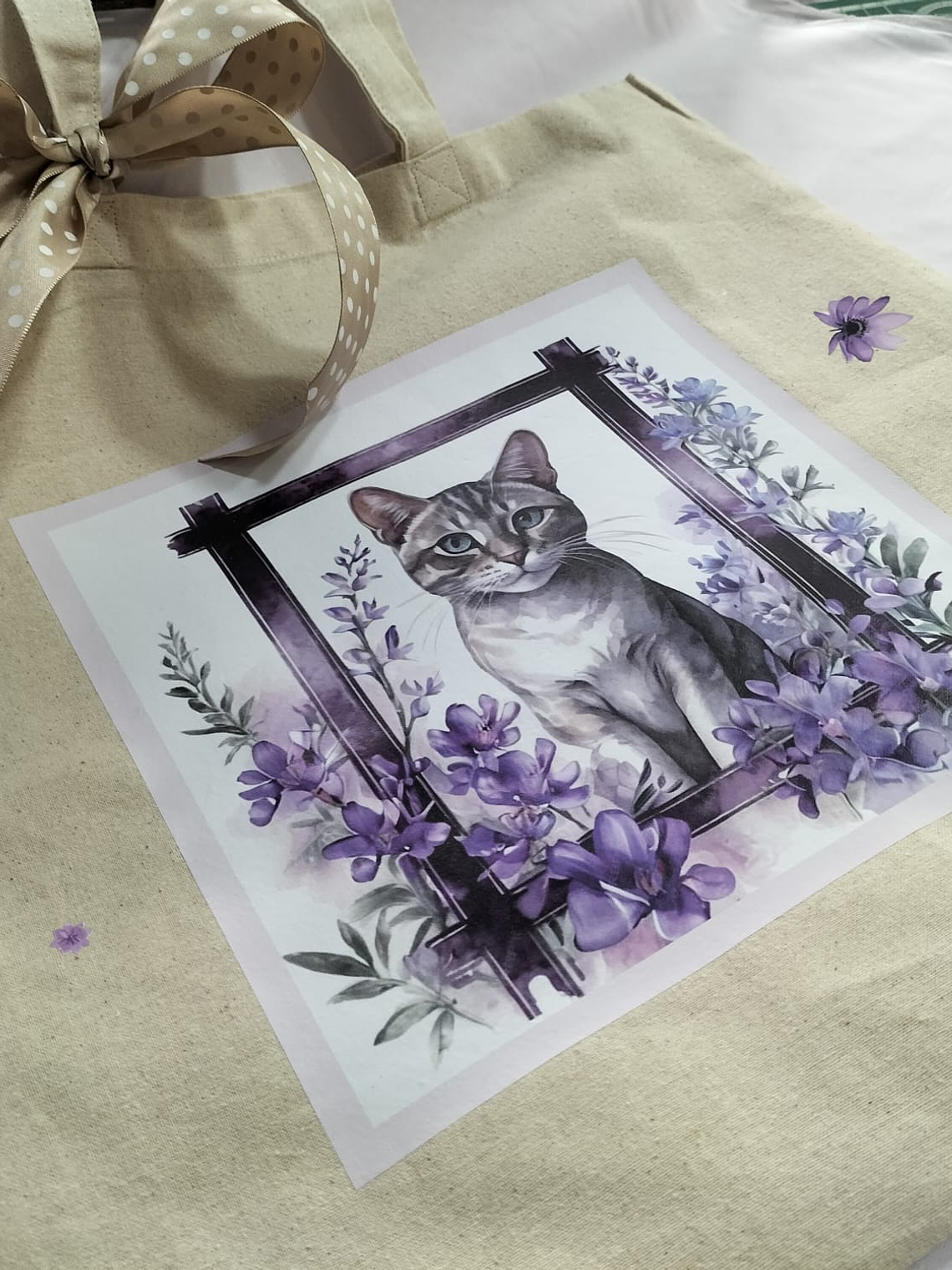 saco estampado com gatinho  3