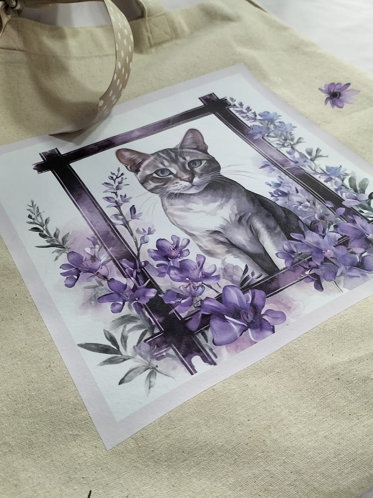 saco estampado com gatinho  4