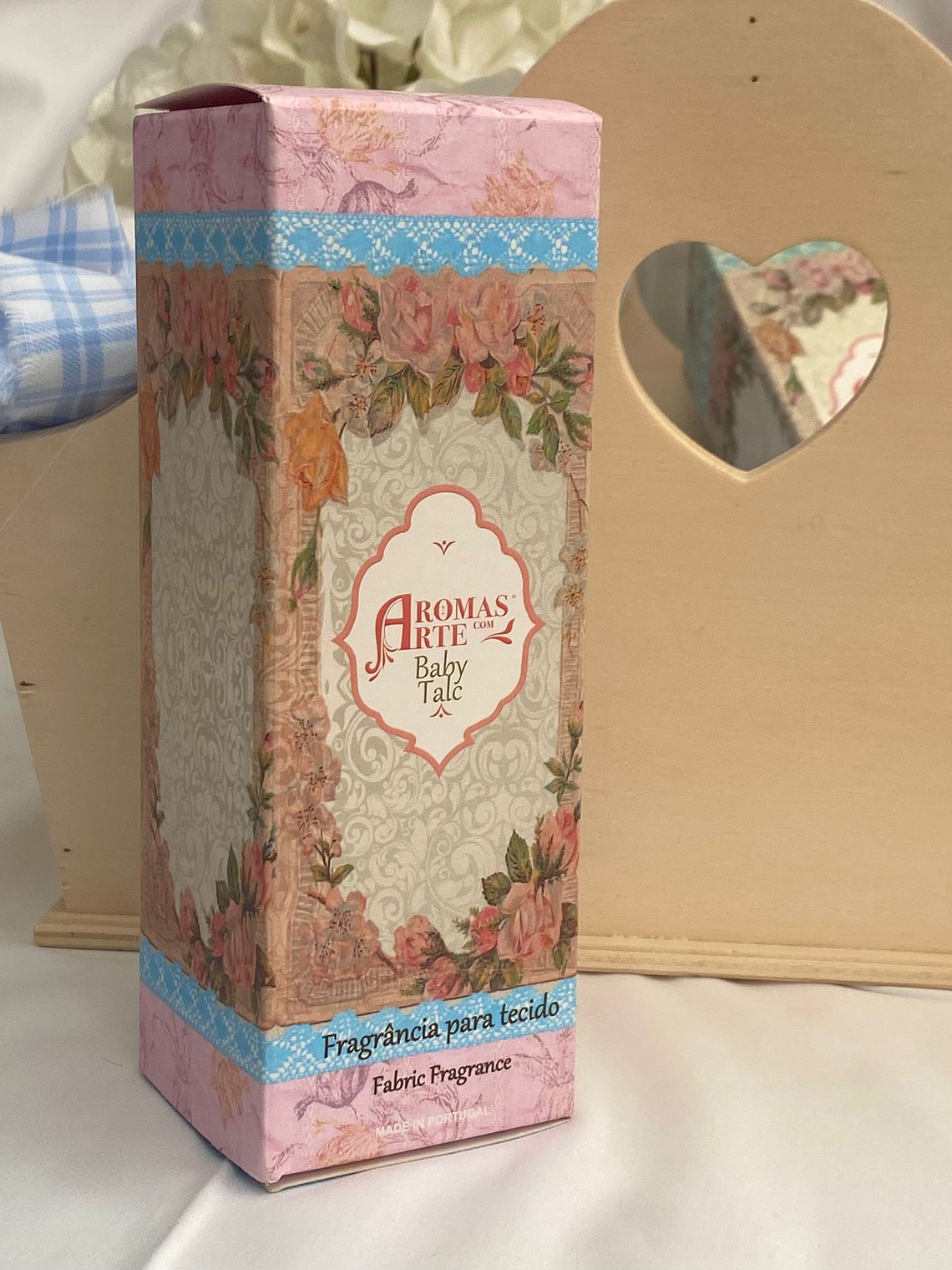 Aroma com arte Baby Talc - Borrifador 1