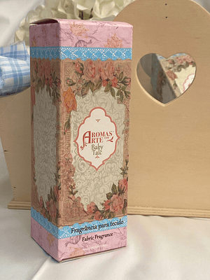 Aroma com arte Baby Talc - Borrifador