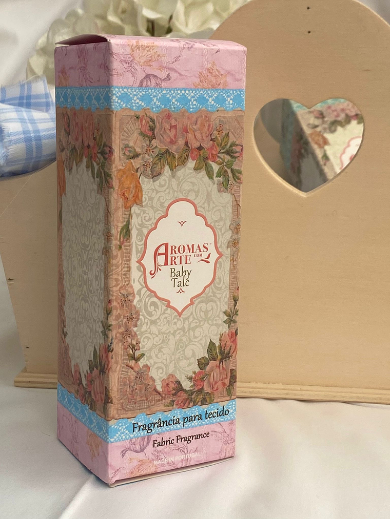 Aroma com arte Baby Talc - Borrifador 1