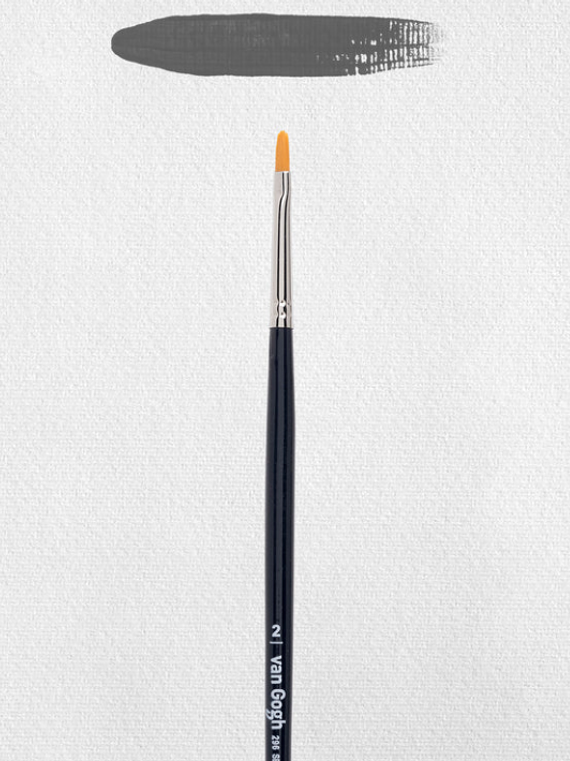 língua de gato para óleo e acrílico com cerdas sintéticas série 296 número 2 1