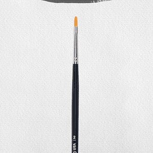 língua de gato para óleo e acrílico com cerdas sintéticas série 296 número 2