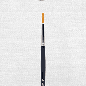 Pincel redondo para óleo e acrílico com cerdas sintéticas série 295 número 10