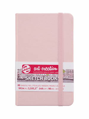 Bloco de Esboço Rosa Pastel Art Creation 9x14