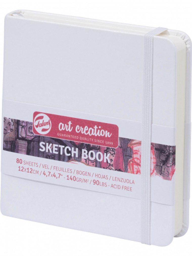 Bloco de Esboço Branco Art Creation 12x12 1