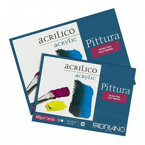 Bloco Pittura Fabriano - Grão Fino