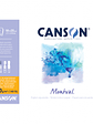 Bloco aguarela Montval Canson Grão Fino - Miniatura 1