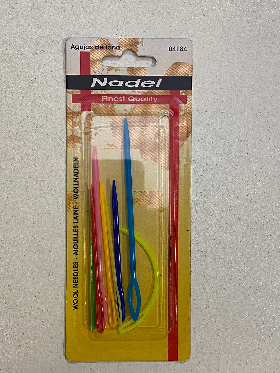 Agulhas de lã de plástico  1