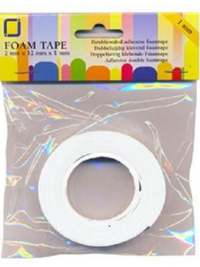 Fita Adesiva Dupla Face 3D 1mm 1