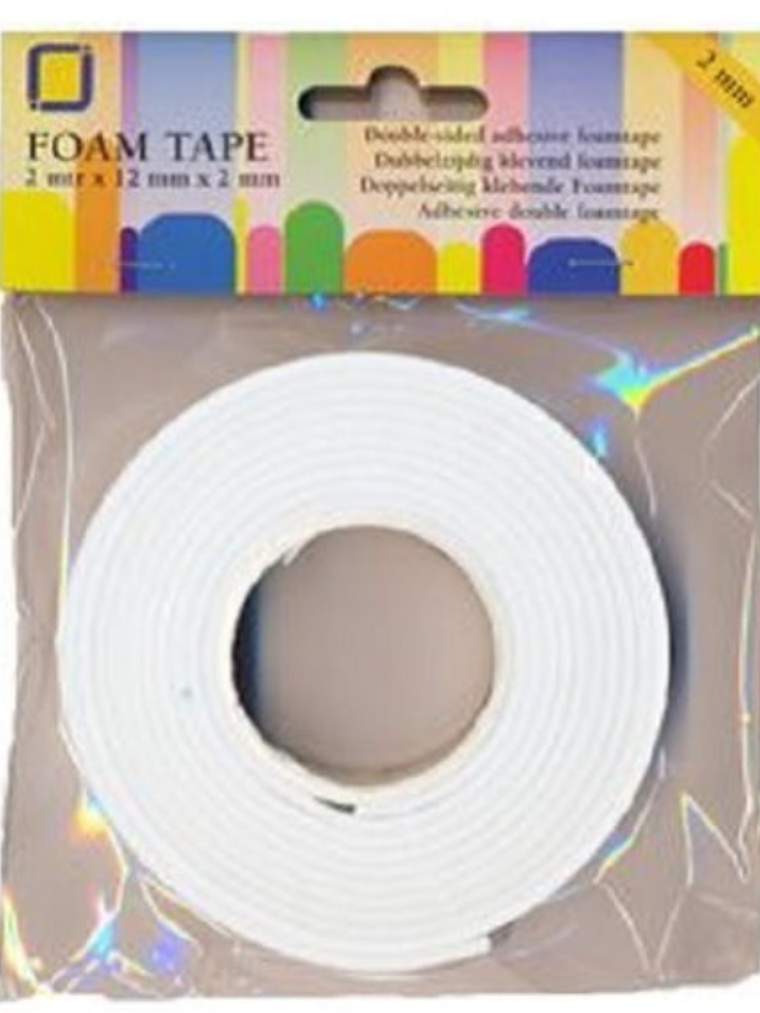 Fita Adesiva Dupla Face 3D 2mm 1