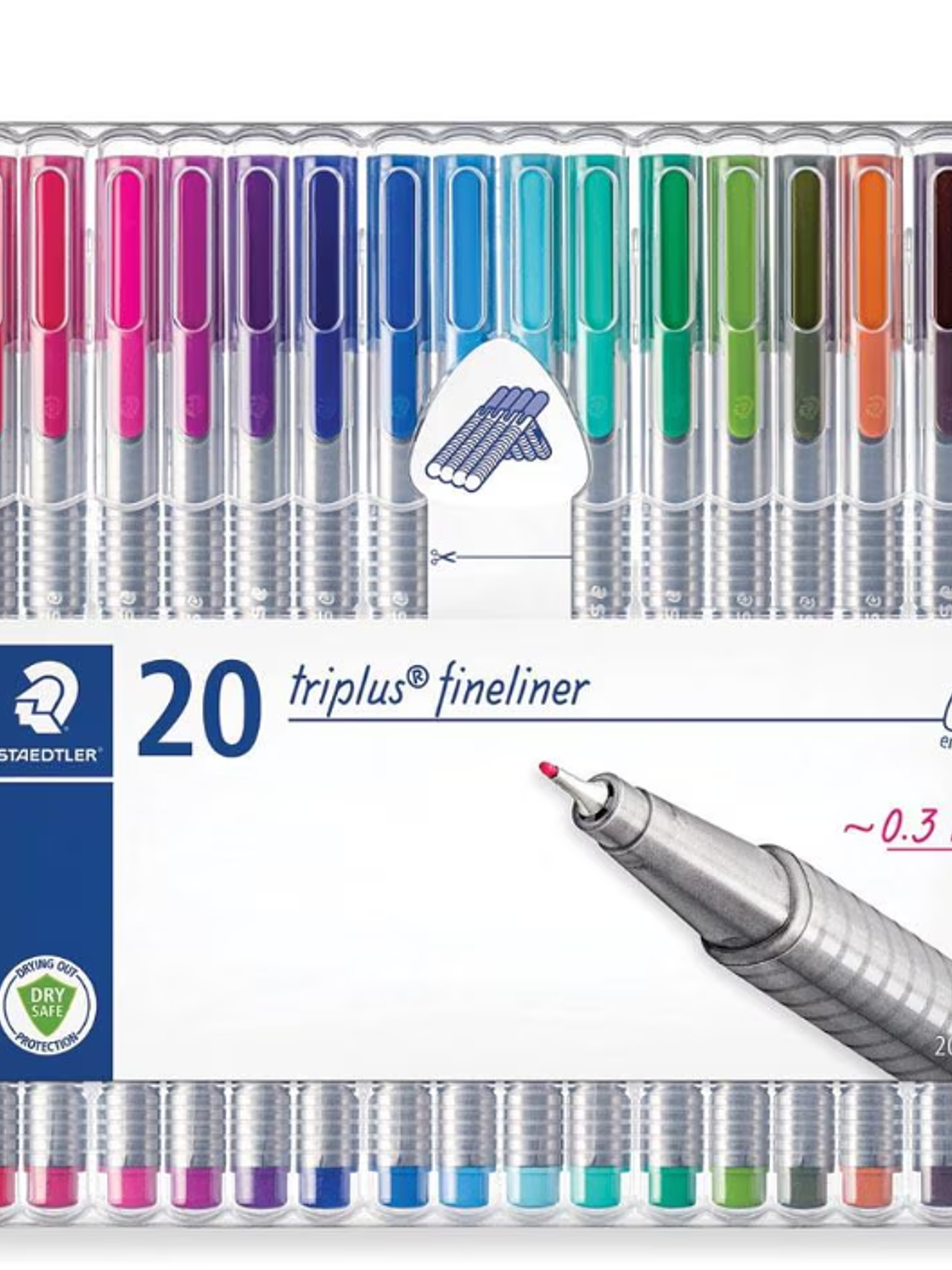 STAEDTLER 20 triplus fineliner 1