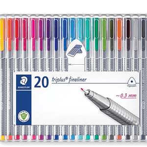 STAEDTLER 20 triplus fineliner