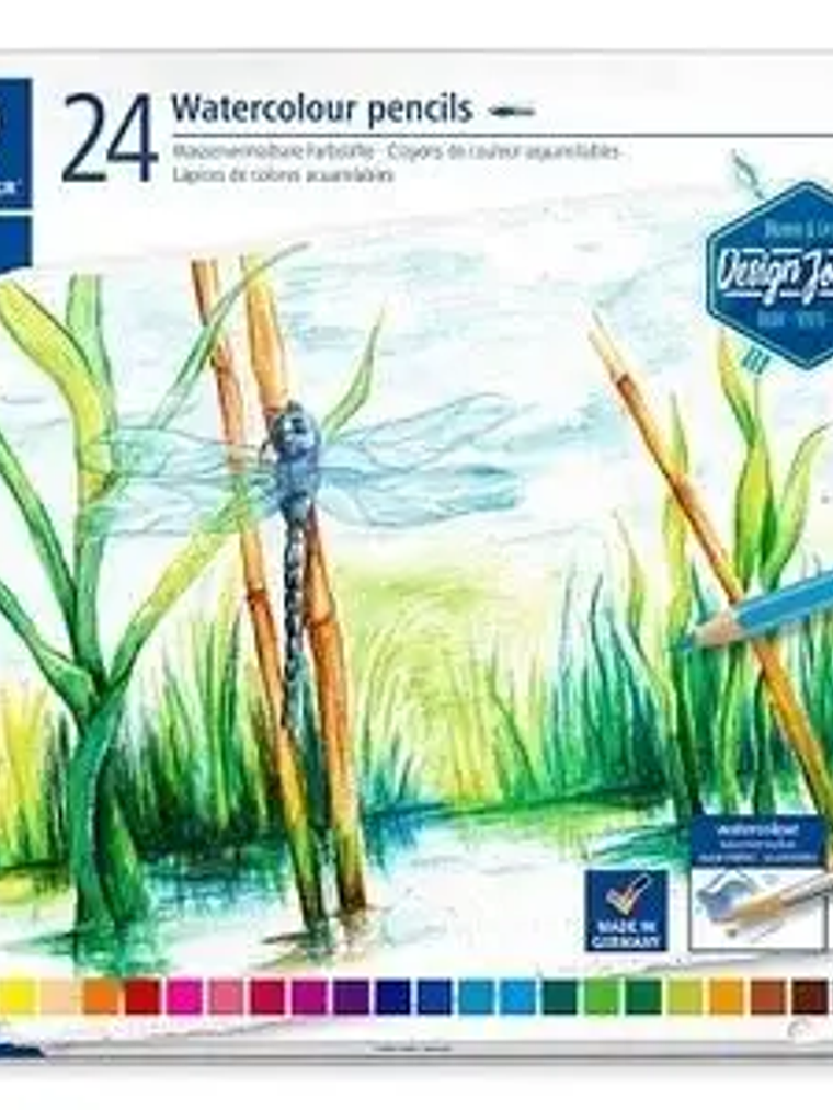24 Watercolour Pencils | Staedtler 1