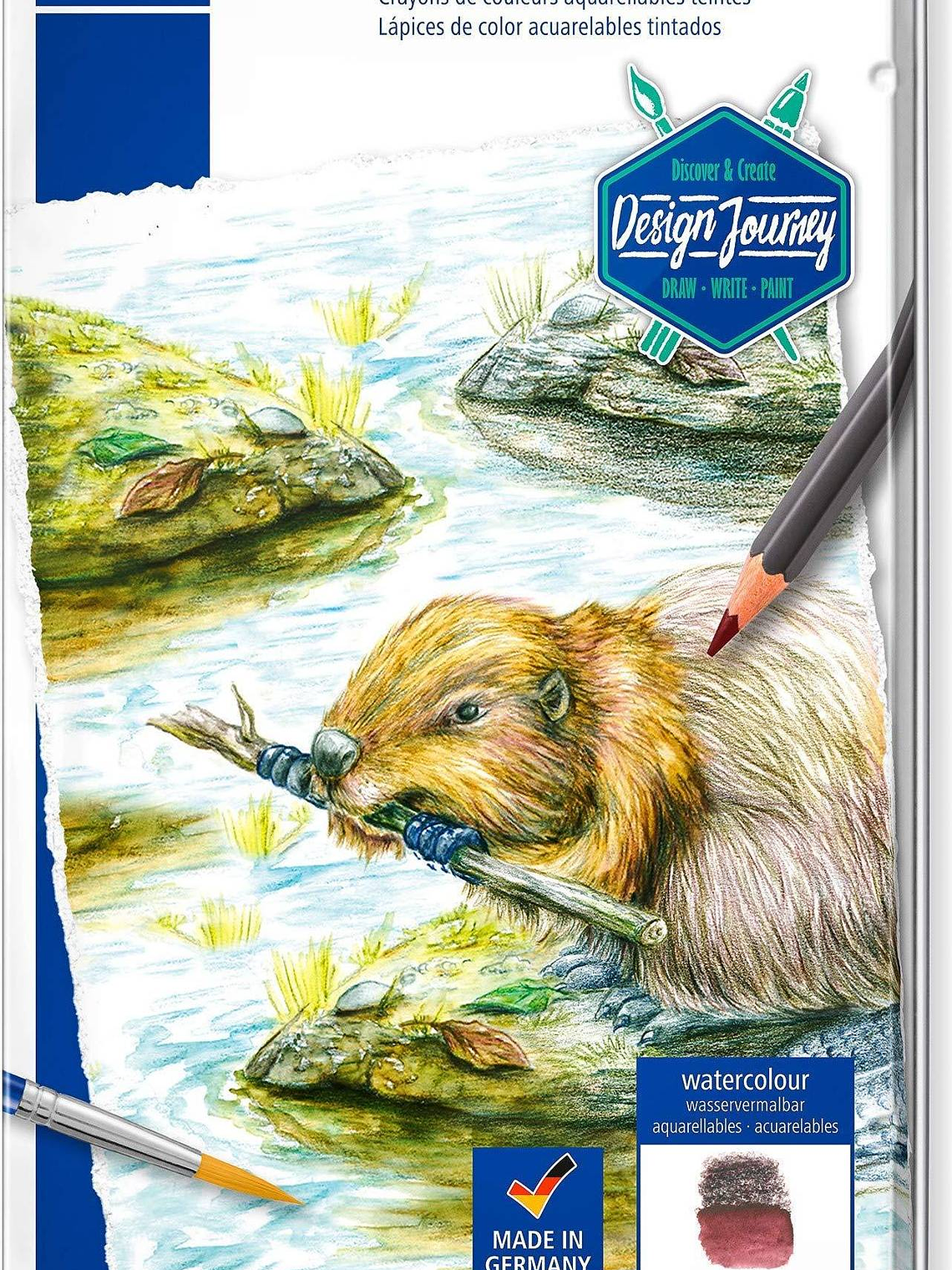 12 Tinted Water colour pencils 1