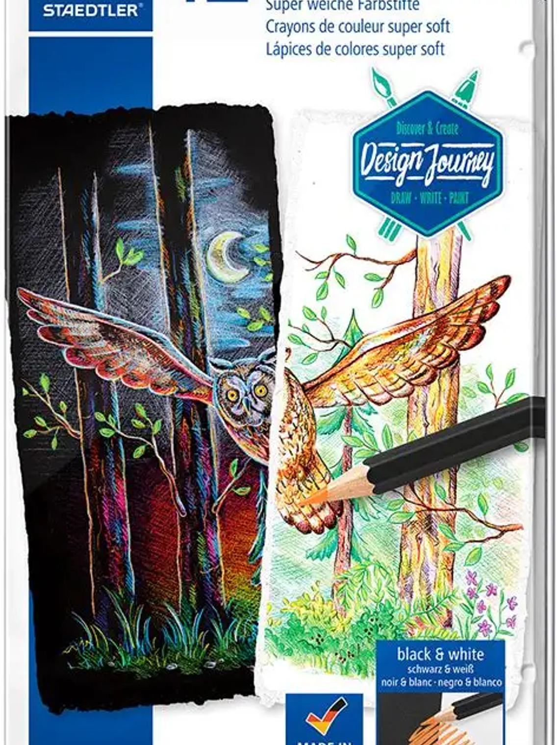 12 Super Soft Coloured Pencils | STAEDTLER 1