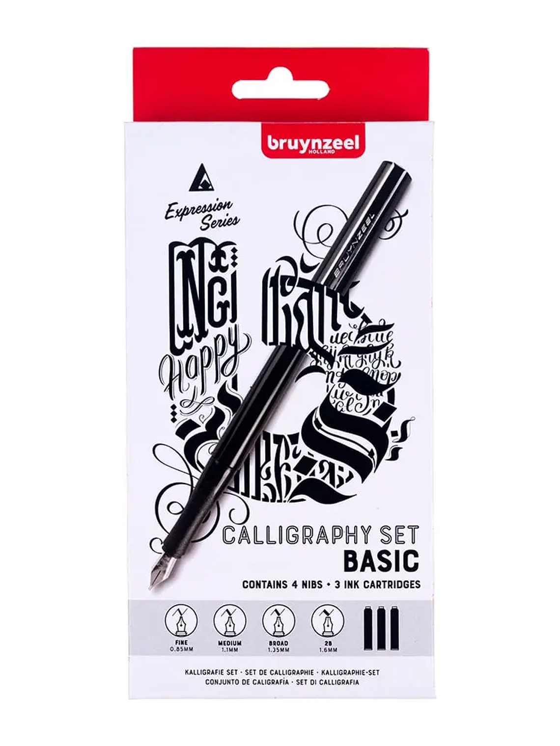 BRUYNZEEL | calligraphy set basic 4 aparos  1