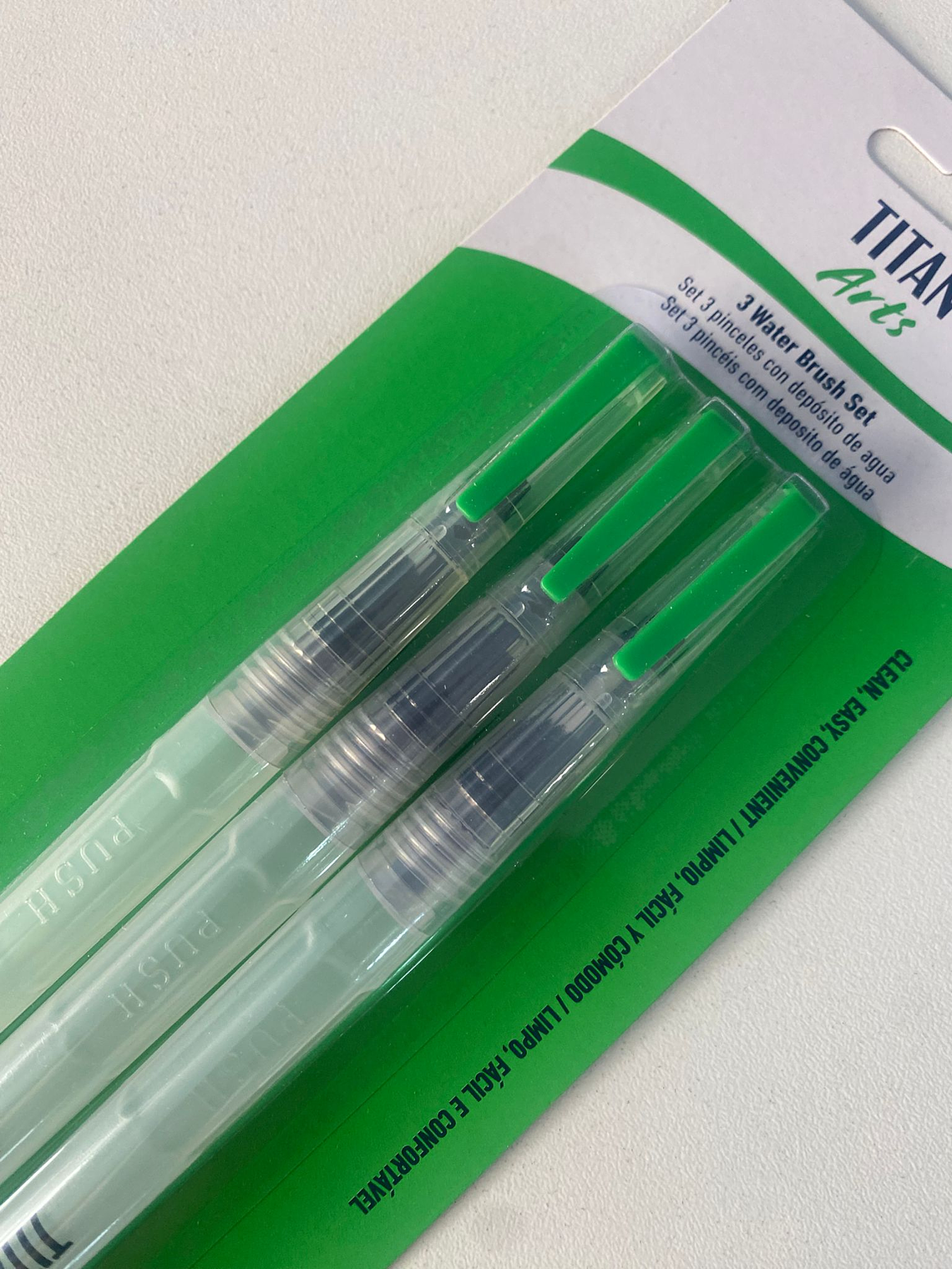 TITAN ARTS | Set de Pincéis com Depósito de água  2