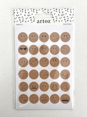 Set adesivos com emojis