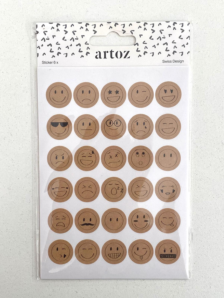 Set adesivos com emojis 1