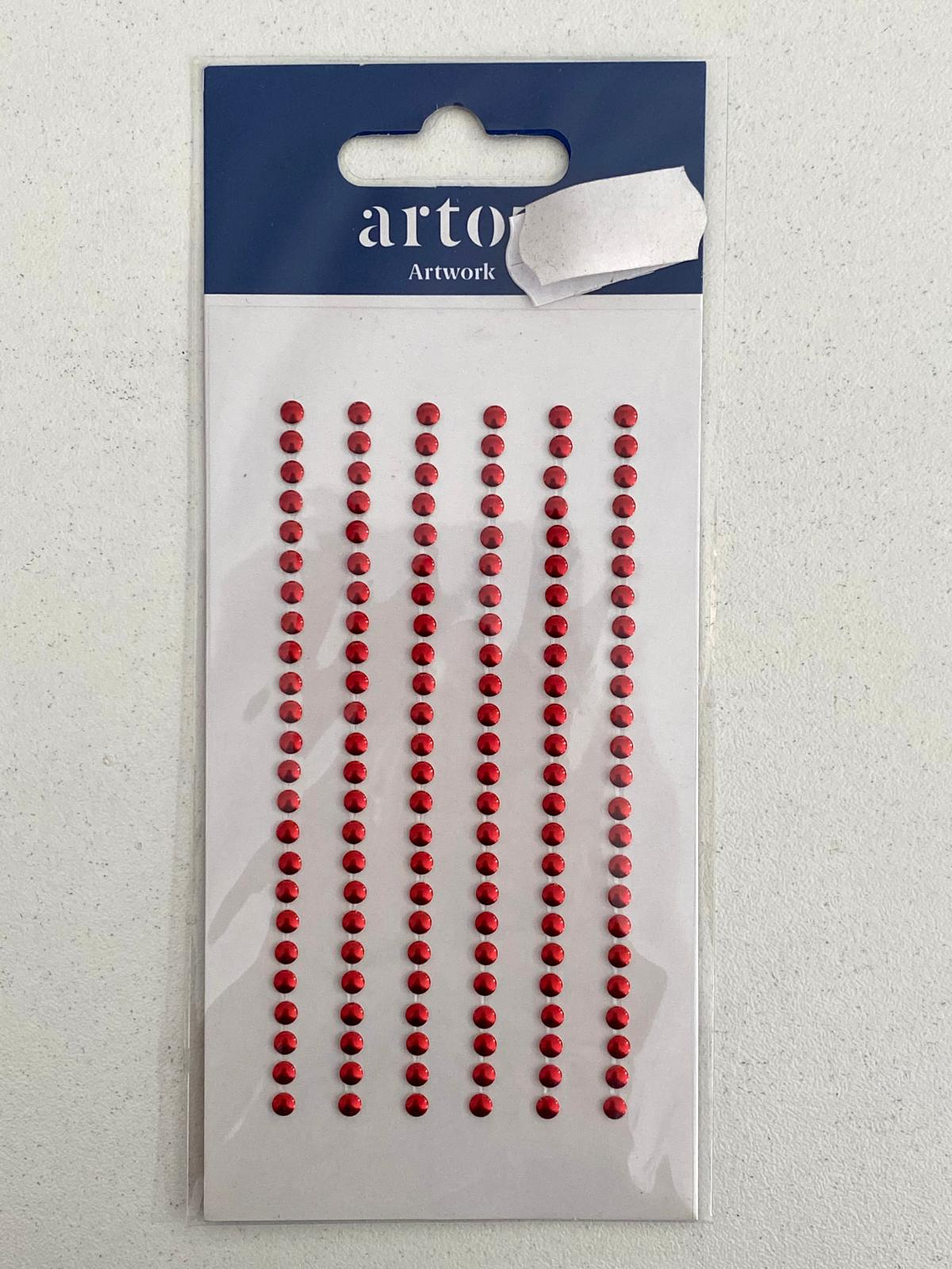 Set pérolas vermelhas pequenas  1