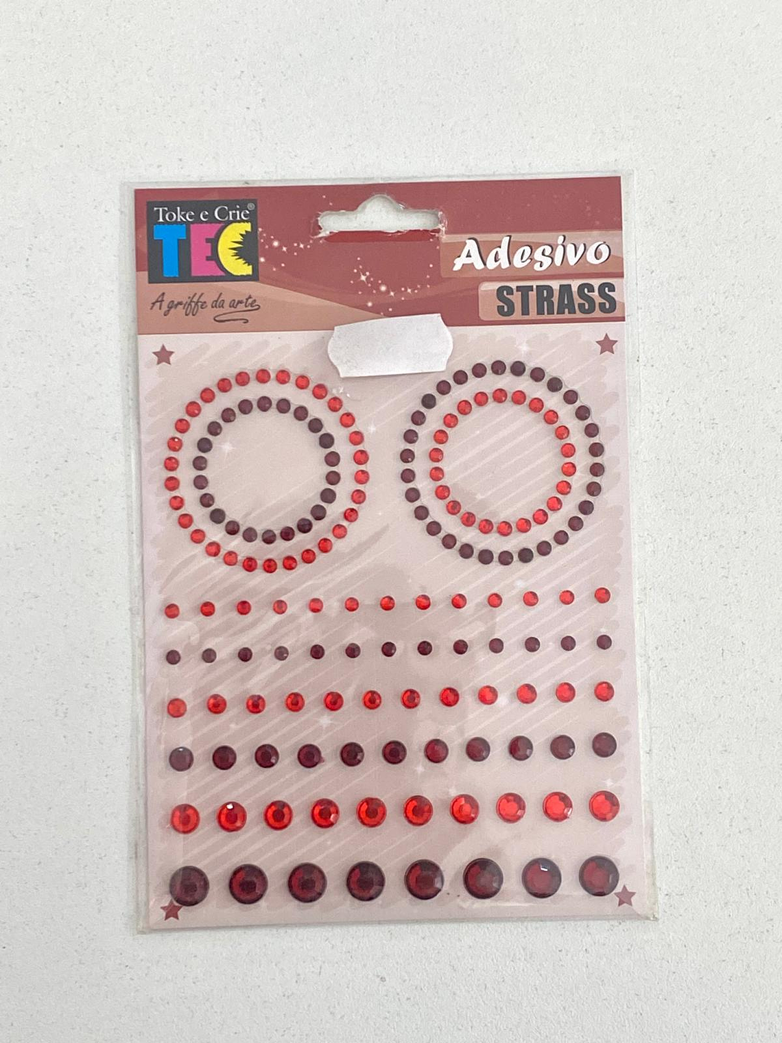 Set de pérolas vermelhas  1