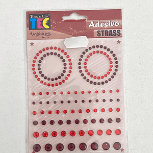 Set de pérolas vermelhas 