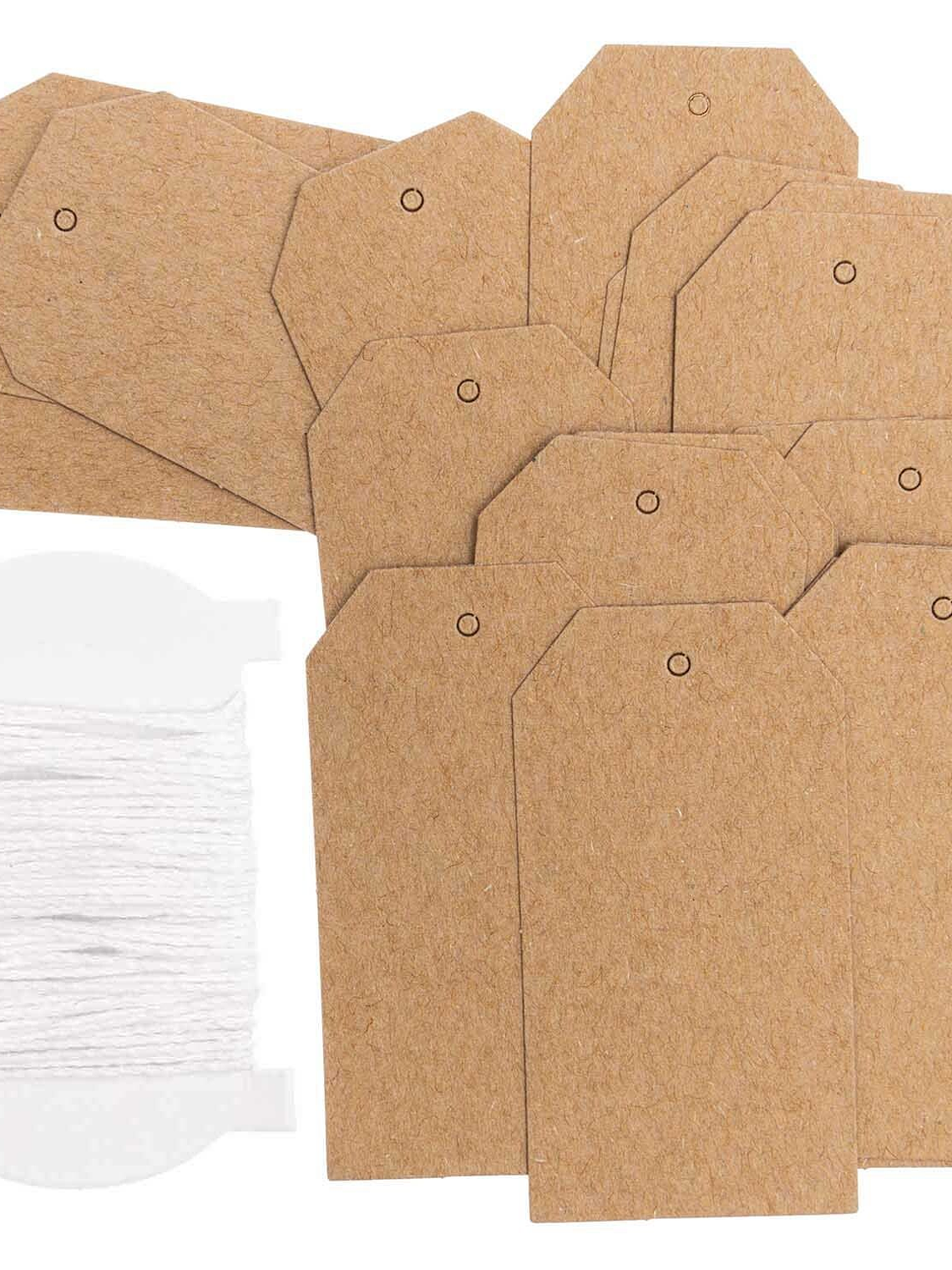  Etiquetas de Papel Kraft 24 Peças 3