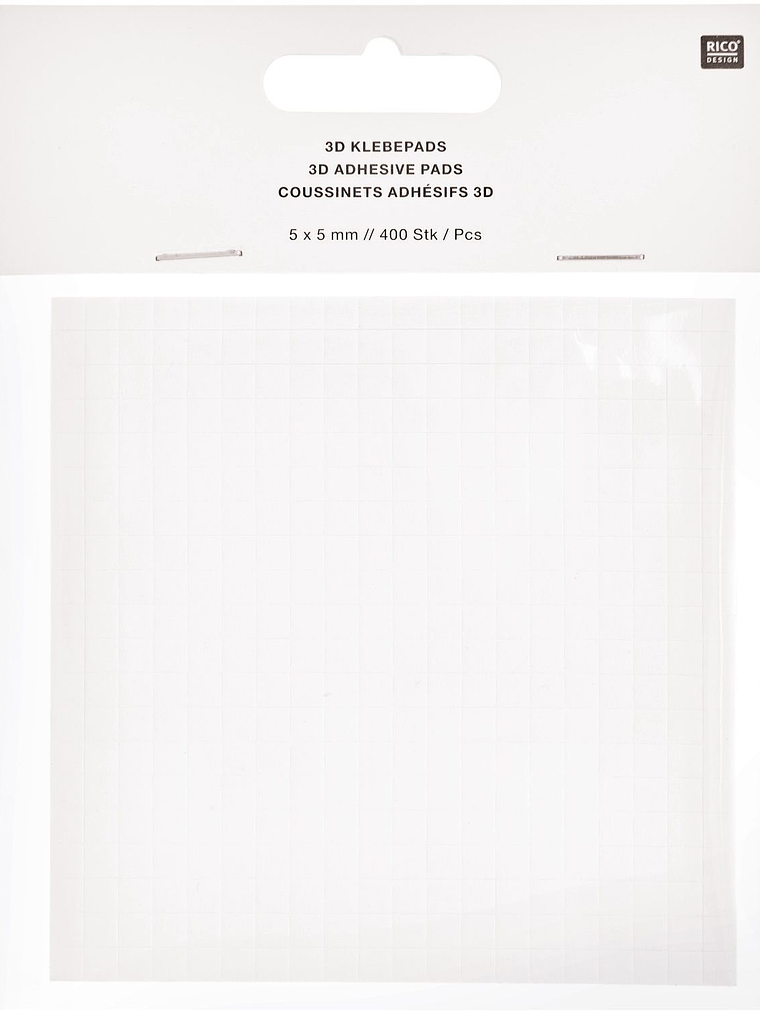 Padrões adesivos 3D 0,5x0,5cm 400 peças 1