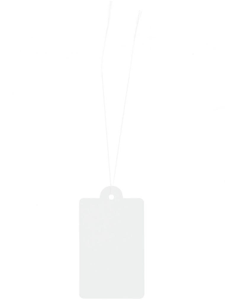 Etiquetas de presente de papel branco 2