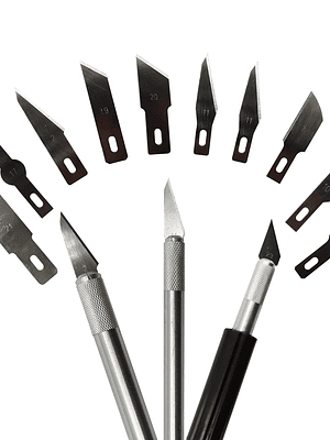 Set Bisturi com lâminas 