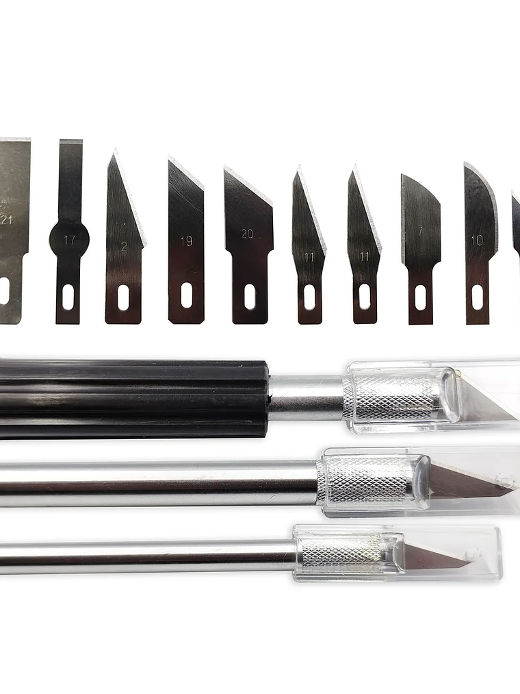 Set Bisturi com lâminas  3