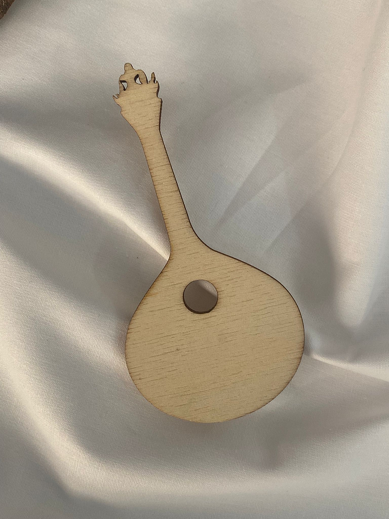 Guitarra Portuguesa 10 cm em choupo 1