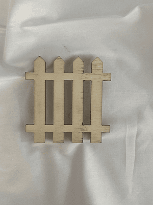 Cerca em choupo 7,50 cm x 7,50 cm