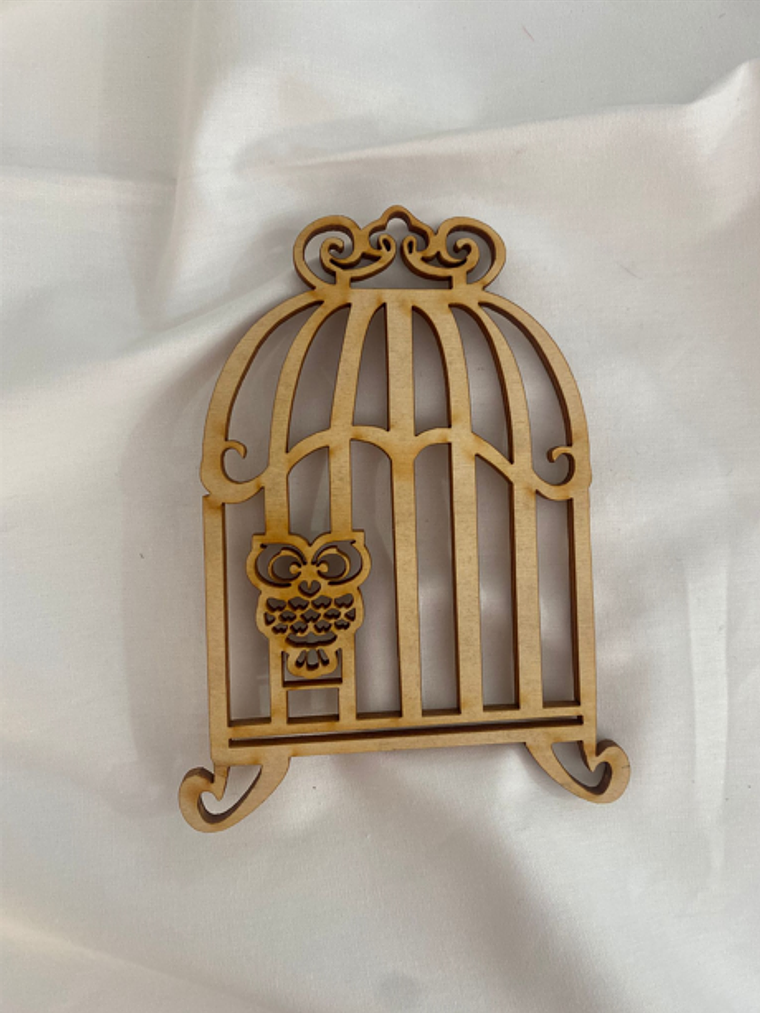 Gaiola com coruja  3