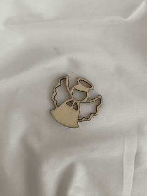 Anjinho em choupo 4 cm 