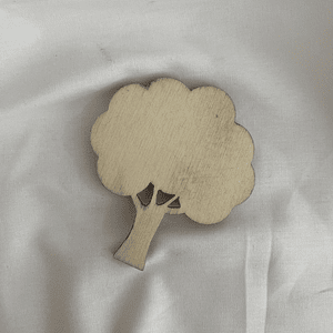 Árvore simples em choupo 7,50 cm 