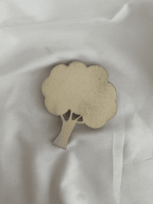 Árvore simples em choupo 7,50 cm 