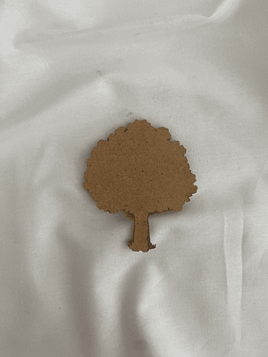 árvore simples em mdf 6 cm