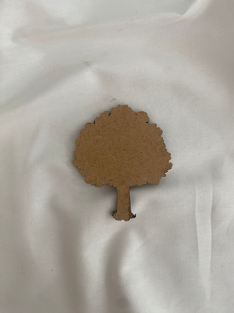 árvore simples em mdf 6 cm 1