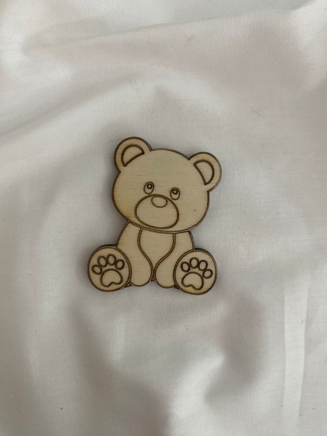 Ursinho em choupo 5,50 cm 1