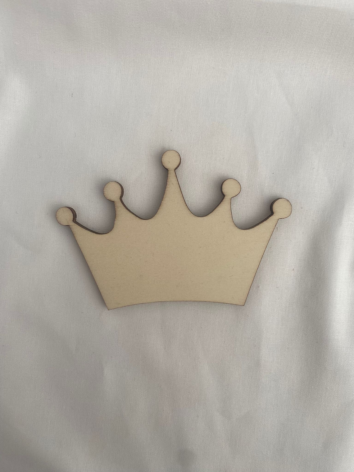 Coroa em choupo 9 cm x 5 cm  1