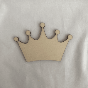 Coroa em choupo 9 cm x 5 cm 